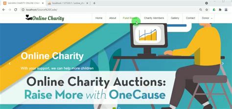 charity management system project documentation|Charity Management System .